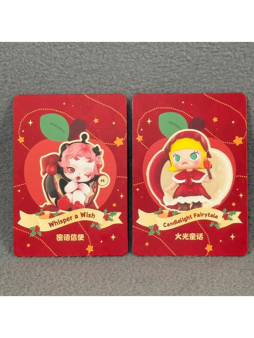 Pop Mart Apple of My Eye Figure Bundle of 2 | Skull Panda & Molly